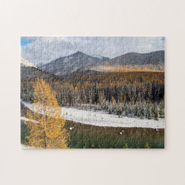 The Middle Fork Of The Flathead River Pussel (Horisontell)