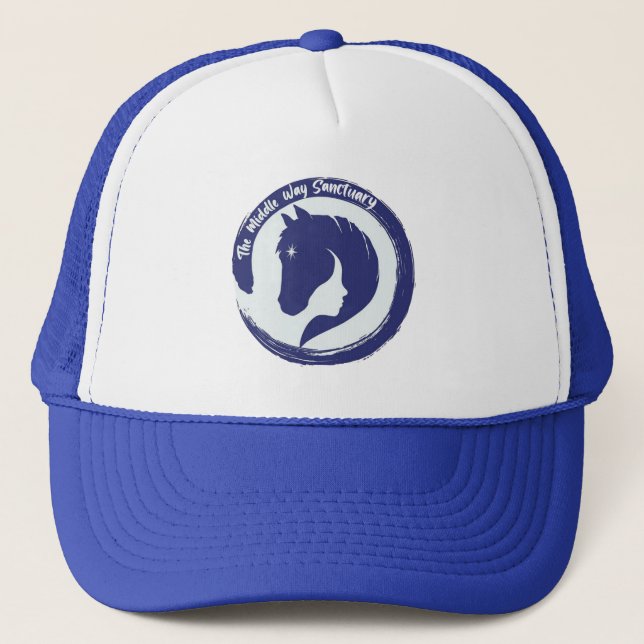 The Middle Way Sanctuary Trucker Hatt Keps (Framsida)