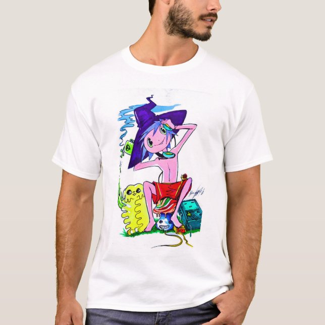 The midnight ghospel art t shirt (Framsida)