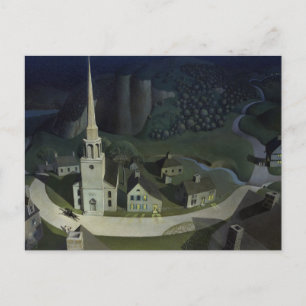 The Midnight Ride of Paul Revere, 1931 by Wood Vykort
