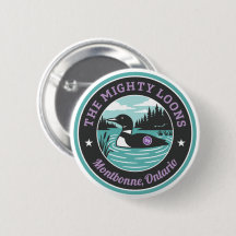 The Mighty Loons Teal Knapp