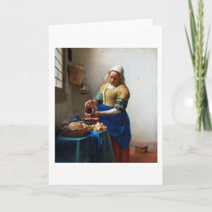 The Milkmaid, Johannes Vermeer, 1657-1658 Kort