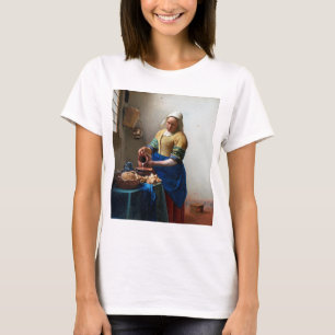 The Milkmaid, Johannes Vermeer, 1657-1658 T Shirt