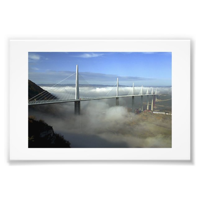The Millau Bridge  Fototryck (Framsidan)