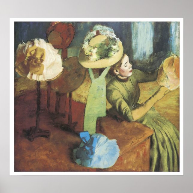 The Millinery Shop, 1882 Poster (Framsidan)