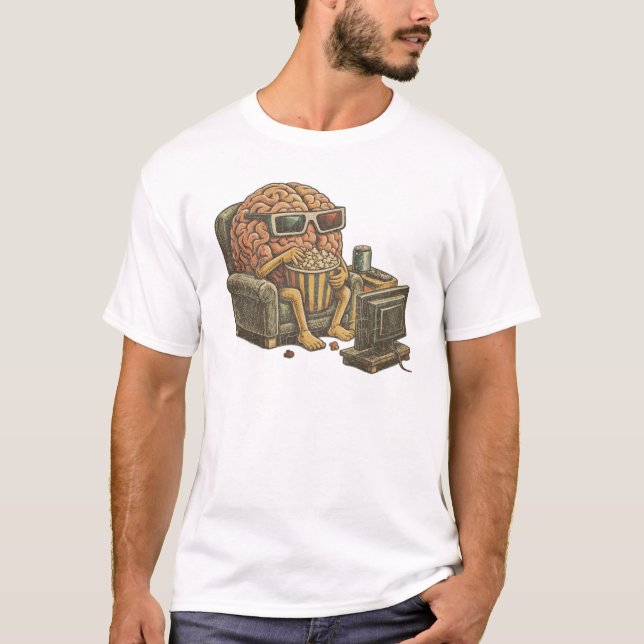 The Mind Entertained T Shirt (Framsida)