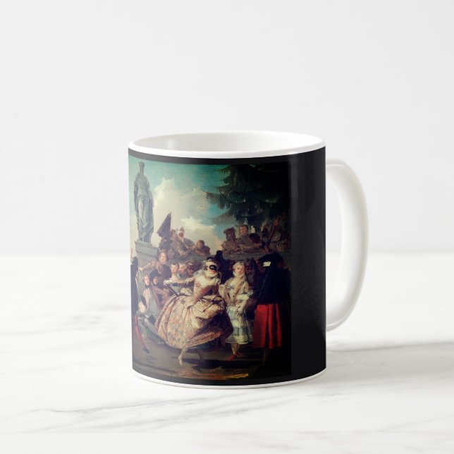 The Minuet – Giovanni Domenico Tiepolo Kaffemugg (Framsida höger)