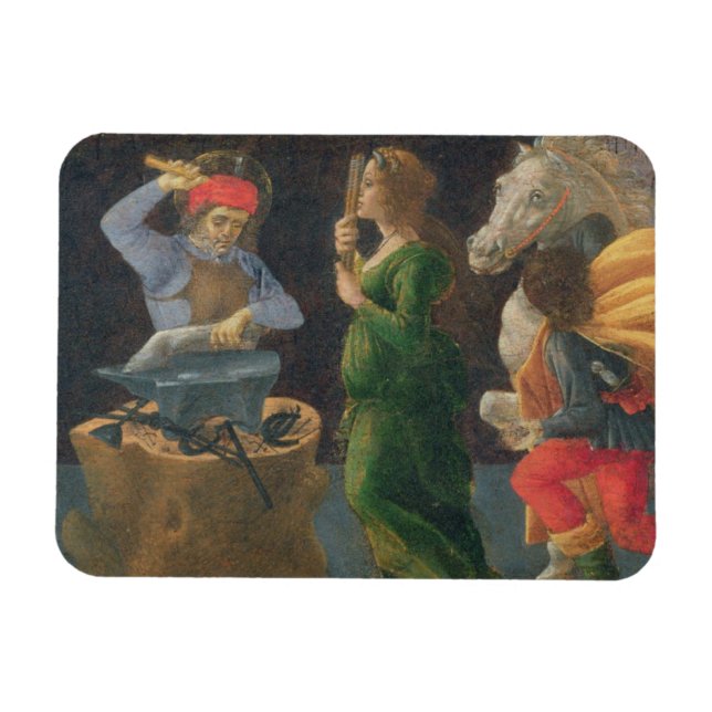 The Miracle of St Eligius, predella Panel från Magnet (Horisontell)