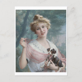 The Mischievous Puppy (1915) Emile Vernon Vykort