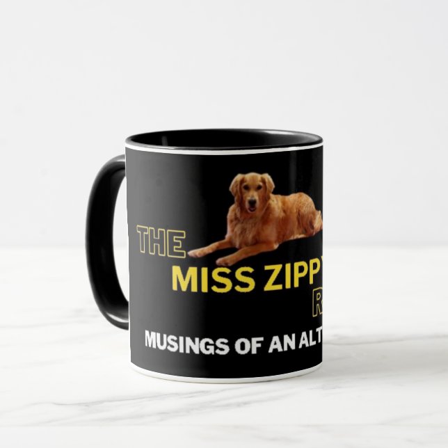 The Miss Zippy-rapporten Mugg (Framsida vänster)