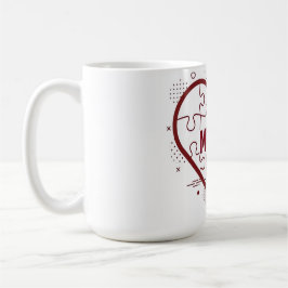 The Missing Piece – Faith Heart Design Kaffemugg