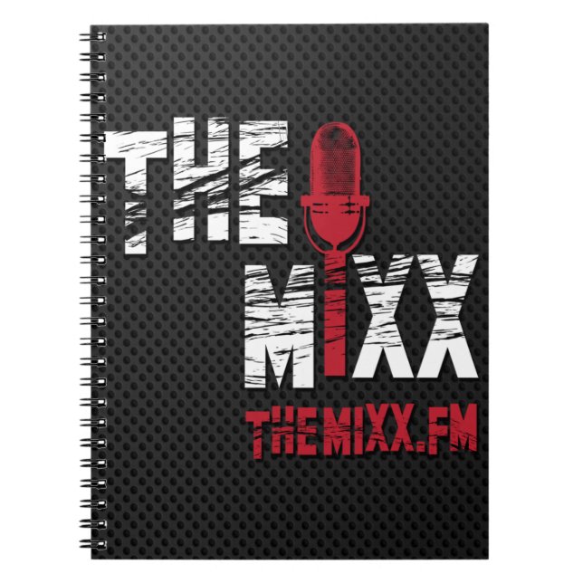 The MIXX varumärket Anteckningsbok Med Spiral (Framsidan)