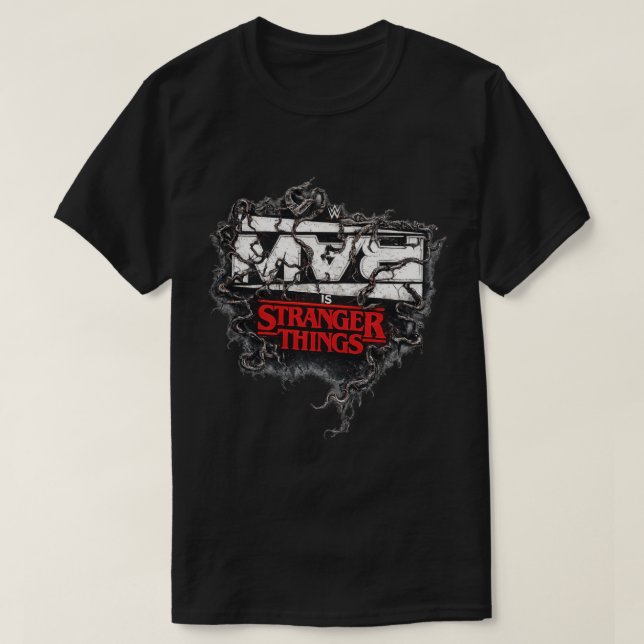 The Miz Stranger Things Crossover T-Shirt (Design framsida)