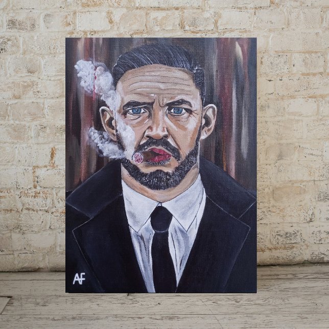 The Mobster Painting by Alfred Fox Canvastryck (Skapare uppladdad)