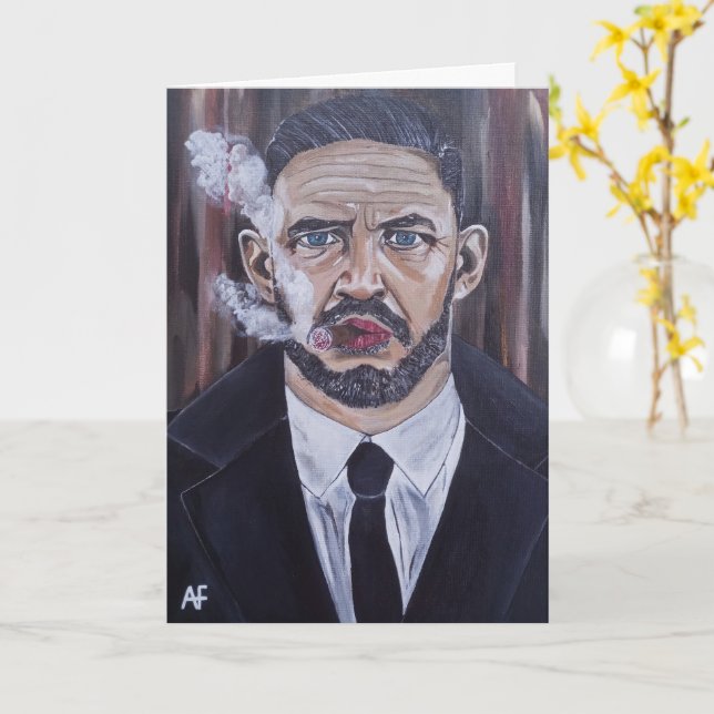 The Mobster Painting by Alfred Fox Kort (Gul blomma)