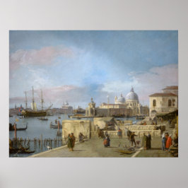 The Molo, Venedig - Canaletto Fina konstaffischer Poster