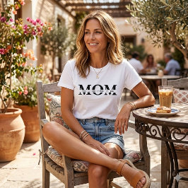The MOM-signatur: Personlig namn-T-shirt T Shirt