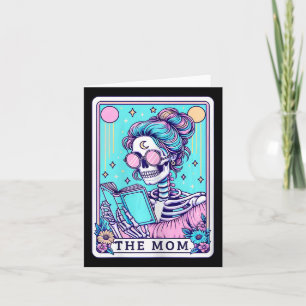 The Mom Tarot Card Skelett Mors Dag Häxa Mamma Kort