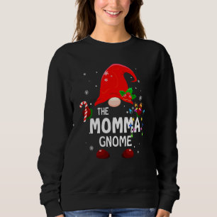 The Momma Gnome julbelysning Matchande familj P T Shirt