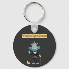 The Mon-key To success gift  Nyckelring