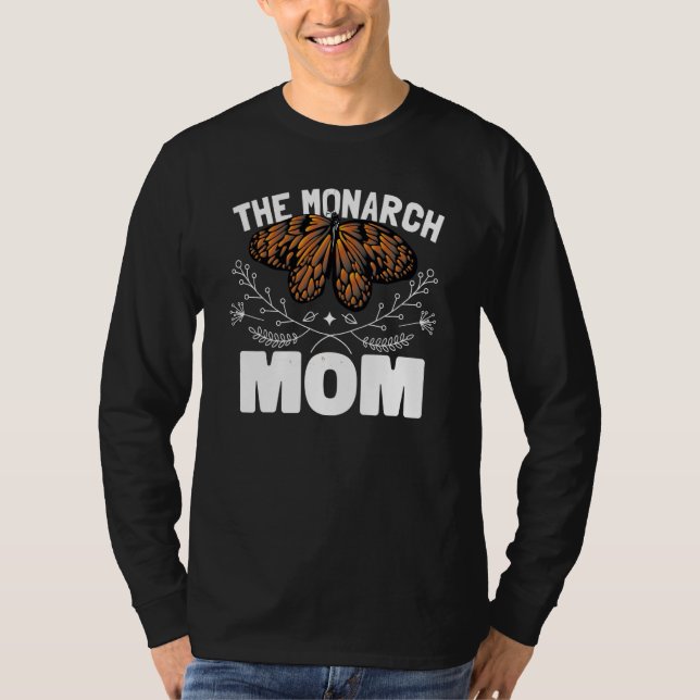 The Monarch Mom T Shirt (Framsida)