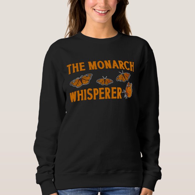 The Monarch Whisperer Monarch Butterfly Insect Ent T Shirt (Framsida)