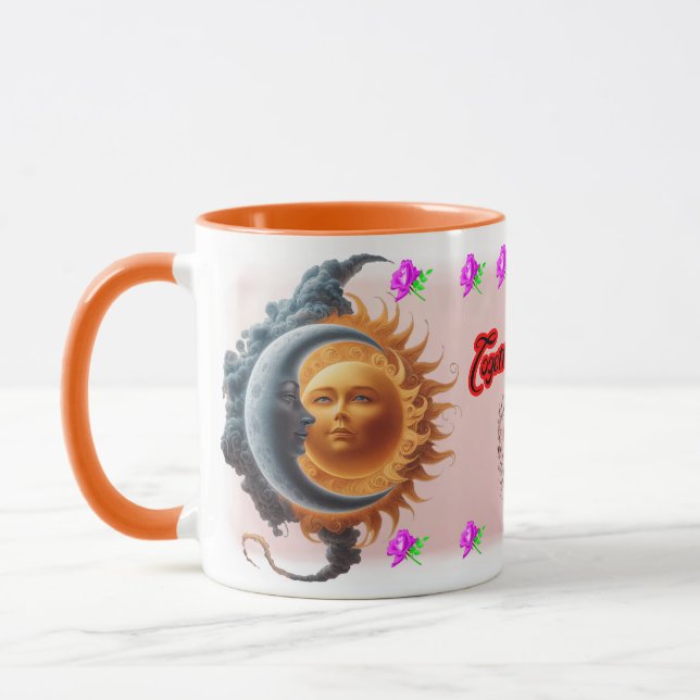 The Moon and the Sun's on a Ceramic Coffee Mugg (Vänster)