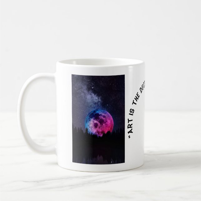 The Moon - Mugs Kaffemugg (Vänster)