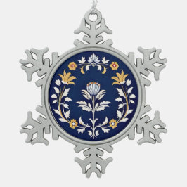 The Moorish Princess of Algarve Snöflinga Pewter Julgransprydnad