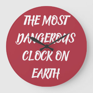 THE MOST DANGEROUS BLANKET ON EARTH Fleece Blanket Stor Klocka