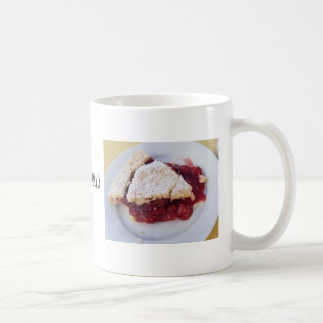 The most famous cherry pie in the world コーヒーマグカップ kaffemugg (Höger)