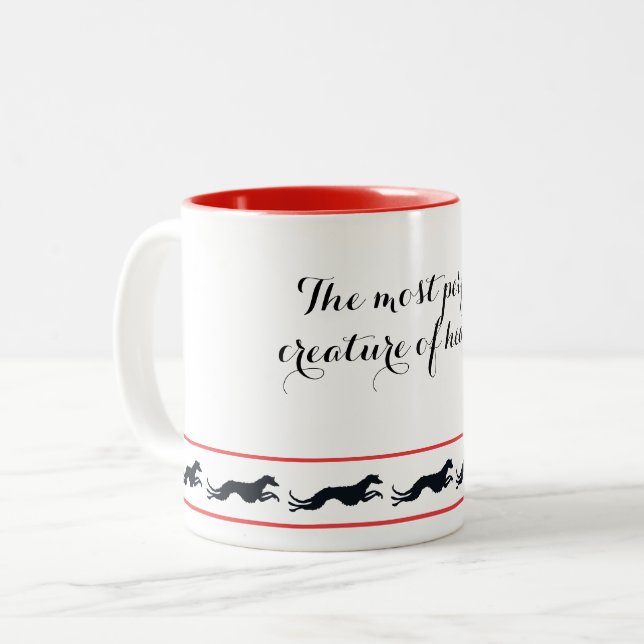 The most perfect creature of heaven Två-Tonad mugg (Framsida vänster)