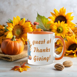 The Most Popular Guest at Thanksgiving Mugg