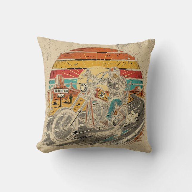 The Mother Road  Kudde (Framsida)