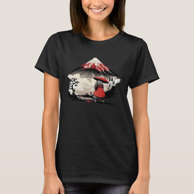 The Mount Fuji Fighter T Shirt (Framsida)