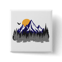 The mountains grafik vandring