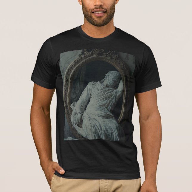 The Mourning After — Gothic Wearable Art T-shirt (Framsida)