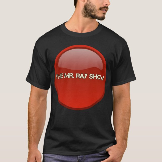 The Mr Ray Show-presenten T Shirt (Framsida)