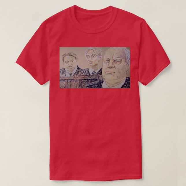 The Mucklowes in Court  T Shirt (Design framsida)