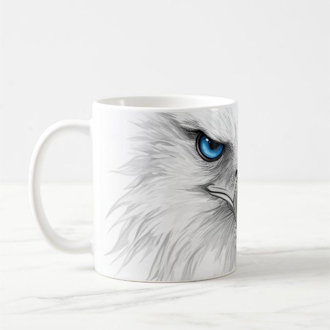 The mug is beautiful with the image of a bird's  kaffemugg (Vänster)