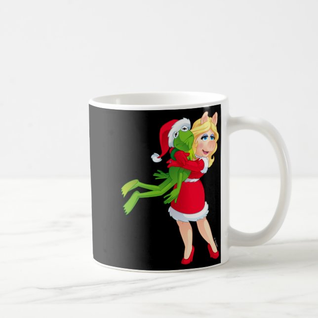 The Muppets Kermit Miss Ggy Christmas  Kaffemugg (Höger)