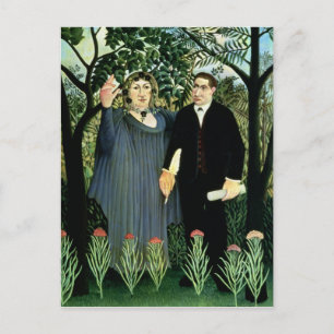 The Muse inspiring the Poet, 1908-09 Vykort