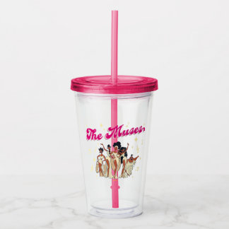 The Muses Acrylic Tumbler Take Away Mugg