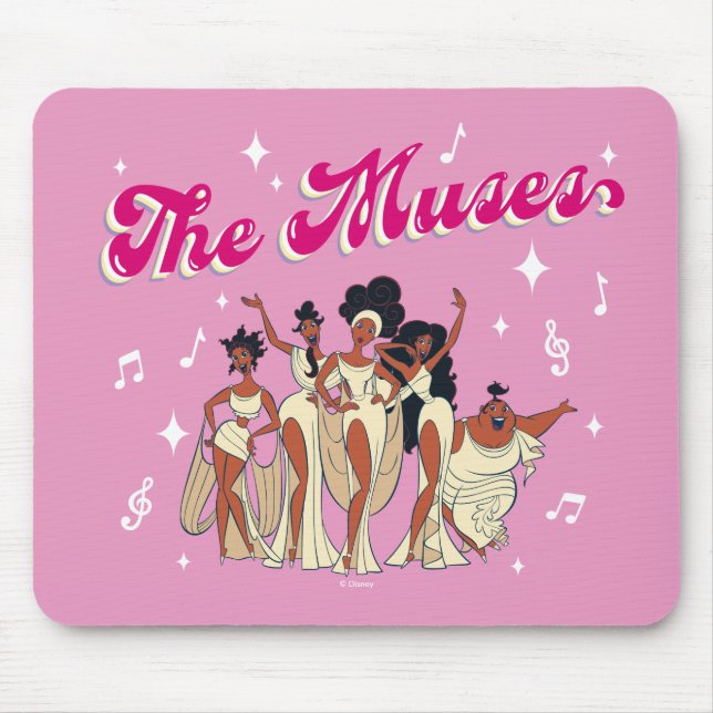The Muses Mouse Pad Musmatta (Framsidan)