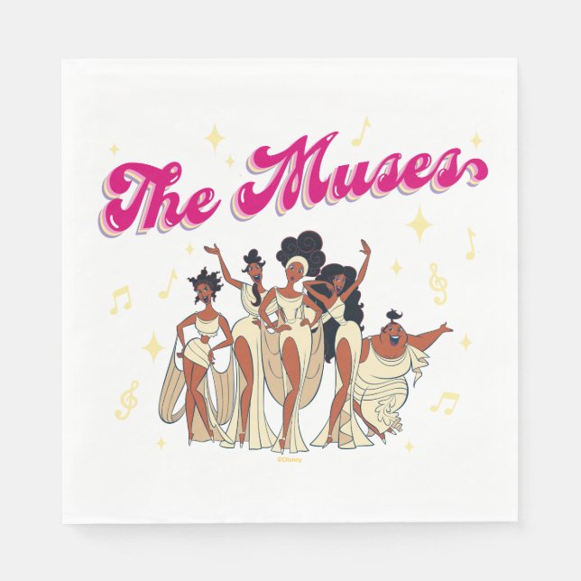 The Muses Napkins Pappersservett (Framsidan)