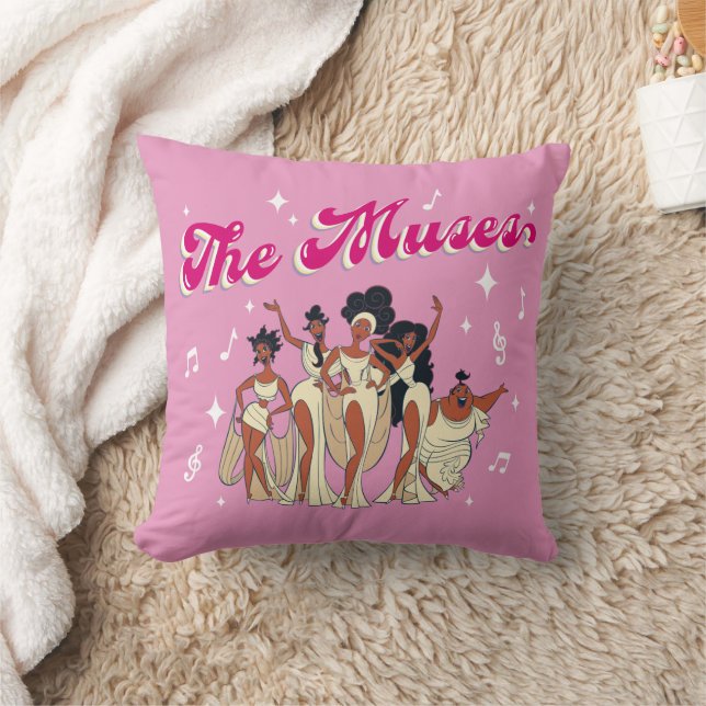 The Muses Throw Pillow Kudde (Filt)