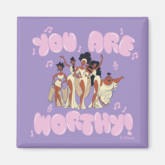The Muses - You Are Worthy Magnet (Framsidan)