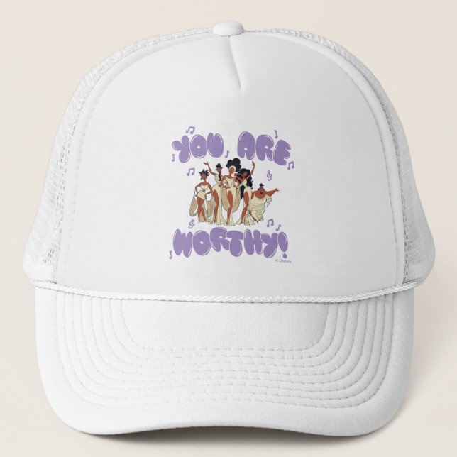 The Muses - You Are Worthy Trucker Hat Keps (Framsida)