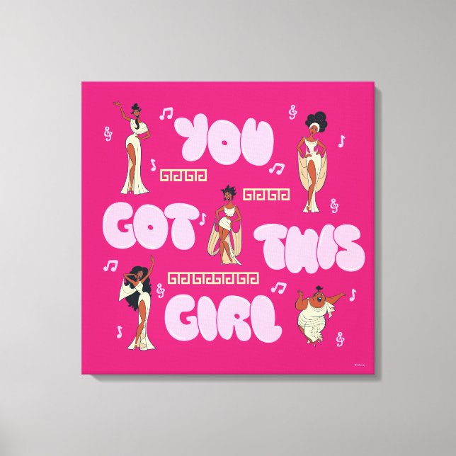 The Muses - You Got This Girl Canvas Print (Framsida)