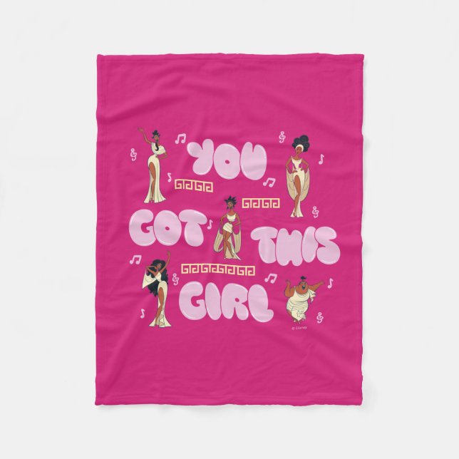 The Muses - You Got This Girl Fleece Blanket (Framsidan)